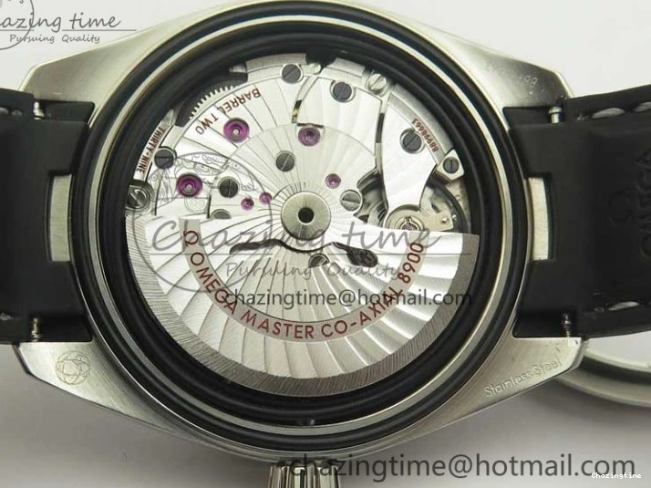 0317 Aqua Terra 150M Master Chronometers VSF 1:1 Best Edition Black Dial SS Hand on Black Rubber Strap A8900 Super Clone Unisex 8005